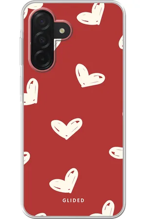 Glided Red Love - Samsung Galaxy A26 Handyhülle - Soft case