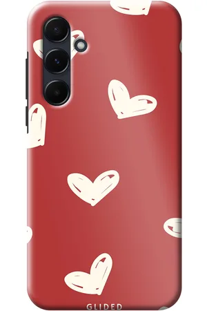 Glided Red Love - Samsung Galaxy A55 Handyhülle - Soft case