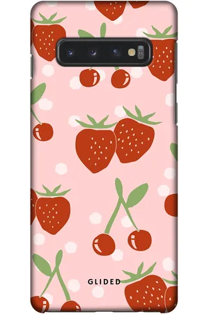 Glided Cherry meets Strawberry - Samsung Galaxy S10 Handyhülle - Tough case