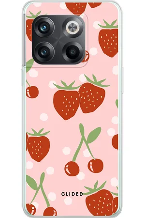 Glided Cherry meets Strawberry - OnePlus 10T Handyhülle - Soft case
