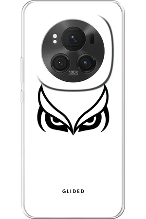 Glided White Owl - Honor Magic 6 Pro Handyhülle - Soft case