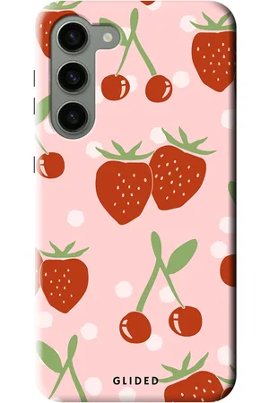 Glided Cherry meets Strawberry - Samsung Galaxy S23 Plus Handyhülle - Tough case