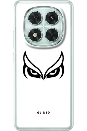 Glided White Owl - Xiaomi Redmi Note 14 Pro Handyhülle - Soft case