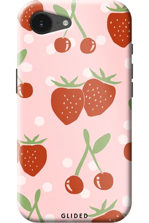 Glided Cherry meets Strawberry - iPhone 16e Handyhülle - Soft case