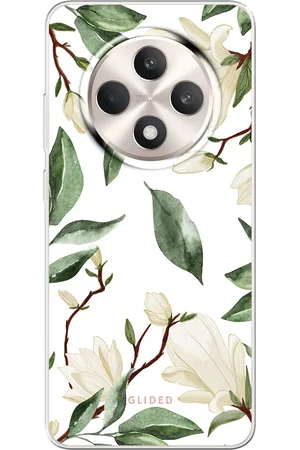 Glided White Elegance - Oppo Reno12 F Handyhülle - Soft case