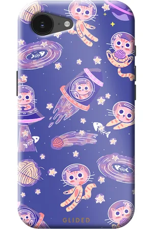 Glided Space Cat - iPhone 16e Handyhülle - Soft case