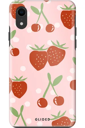 Glided Cherry meets Strawberry - iPhone X/Xs Handyhülle - Tough case
