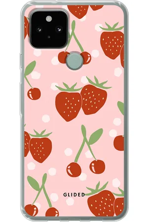 Glided Cherry meets Strawberry - Google Pixel 5 Handyhülle - Tough case