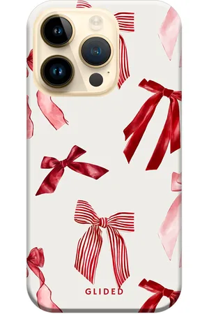 Glided Bows & Love - iPhone 14 Pro Handyhülle - Tough case