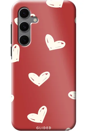 Glided Red Love - Samsung Galaxy S24 FE Handyhülle - Soft case
