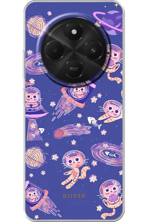 Glided Space Cat - Xiaomi Poco C75 Handyhülle - Soft case