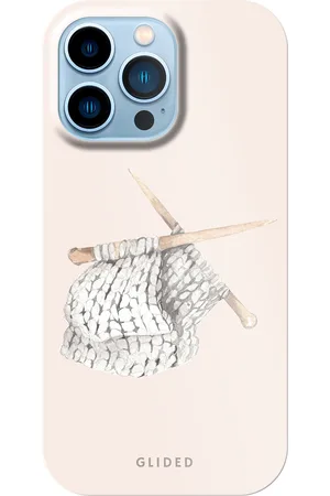 Glided Scarf Knitting - iPhone 14 Pro Max Handyhülle - Tough case
