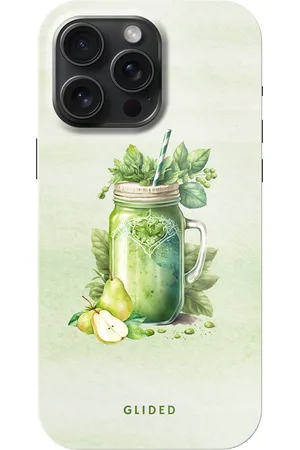 Glided Green Smoothie - iPhone 15 Pro Max Handyhülle - Biologisch Abbaubar