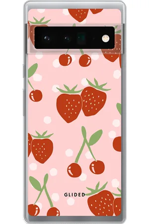 Glided Cherry meets Strawberry - Google Pixel 6 Pro Handyhülle - Tough case