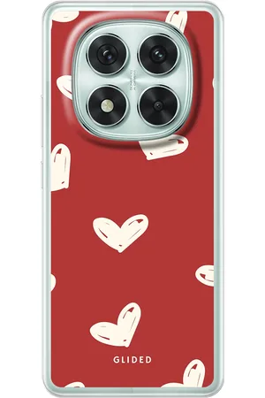 Glided Red Love - Xiaomi Redmi Note 14 Pro Handyhülle - Soft case