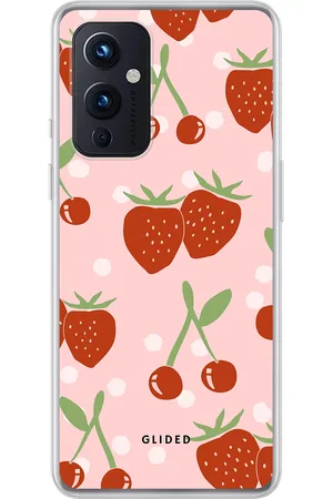 Glided Cherry meets Strawberry - OnePlus 9 Handyhülle - Tough case