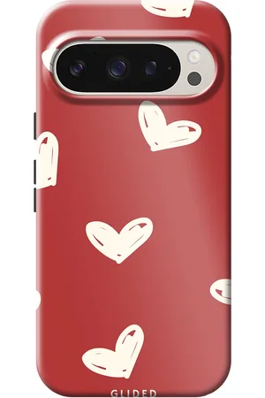 Glided Red Love - Google Pixel 9 Pro Handyhülle - Soft case