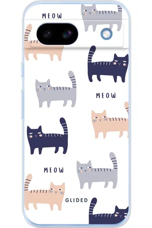 Glided Purrfection - Google Pixel 8a Handyhülle - Soft case