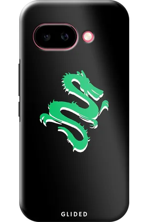 Glided Emerald Dragon - Google Pixel 9A Handyhülle - Soft case