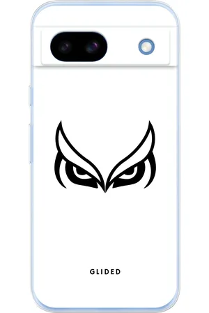 Glided White Owl - Google Pixel 8a Handyhülle - Soft case