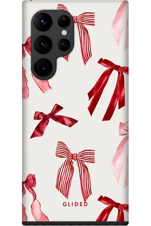 Glided Bows & Love - Samsung Galaxy S22 Ultra Handyhülle - Tough case