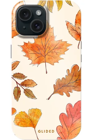Glided Leaves - iPhone 15 Handyhülle - Tough case