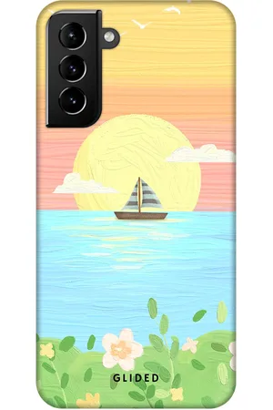 Glided Cute Sunset - Samsung Galaxy S21 Plus 5G Handyhülle - Biologisch Abbaubar