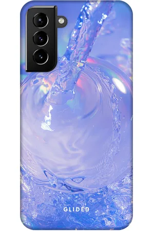 Glided Purple Water - Samsung Galaxy S21 Plus 5G Handyhülle - Biologisch Abbaubar
