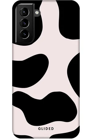 Glided Cow meets Wow - Samsung Galaxy S21 Plus 5G Handyhülle - Biologisch Abbaubar