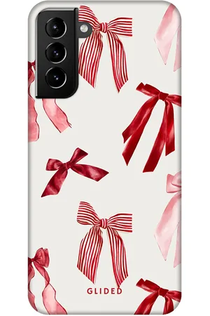 Glided Bows & Love - Samsung Galaxy S21 Plus 5G Handyhülle - Biologisch Abbaubar