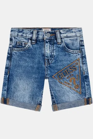 Guess Jeansshorts Logo-Dreieck