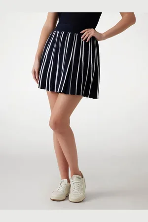 Guess Kurzer Falten-Strickrock