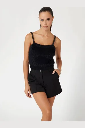 Guess Top Aus Flauschgarn