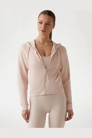 Guess Geripptes Sweatshirt Mit Kapuze