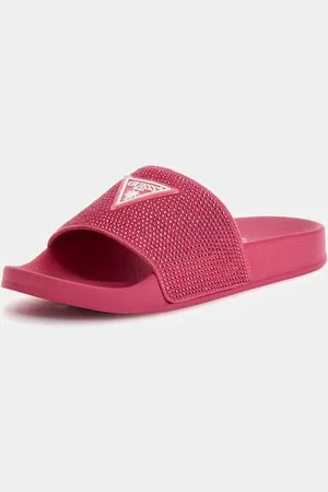Guess Badepantoletten Strass