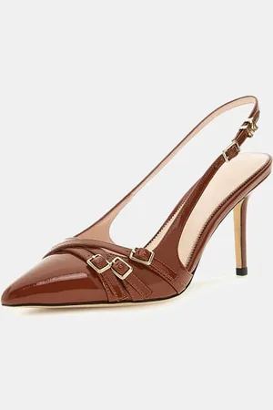 Guess Marciano Leder-Slingbacks