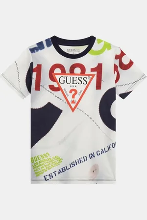 Guess T-Shirt Allover-Print