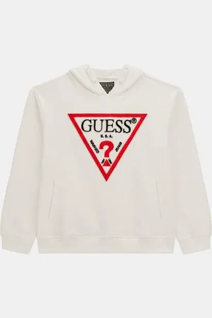 Guess Sweatshirt Mit Logo-Dreieck Vorne