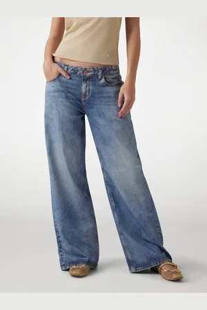 Guess Bedruckte Baggy-Jeans Mit Niedriger Bundhöhe