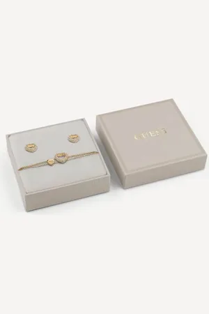 Guess Set Ohrringe Und Armband Beloved