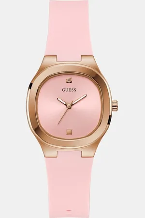 Guess Analog-Armbanduhr Aus Silikon