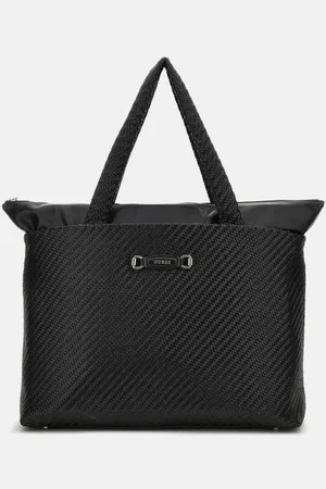 Guess Weekender-Reisetasche Francy Flechtoptik