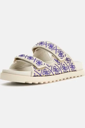 Guess Sandale Fadeliza 4G-Logo