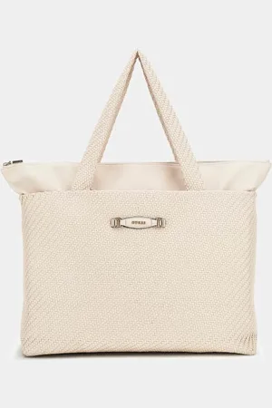 Guess Weekender-Reisetasche Francy Flechtoptik