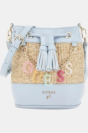 Guess Mini-Beuteltasche Stroh