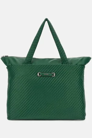 Guess Weekender-Reisetasche Francy Flechtoptik