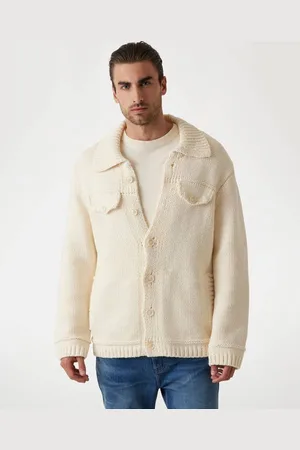 Guess Strick-Truckerjacke Knopfleiste