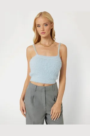 Guess Top Aus Flauschgarn