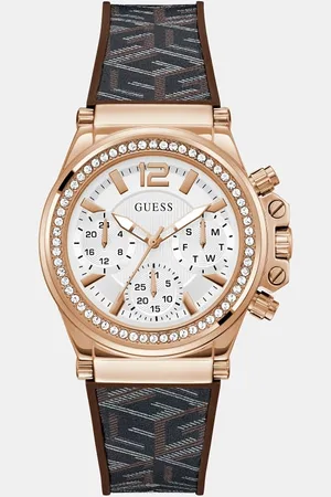 Guess Multifunktionsarmbanduhr Mit G-Cube-Print