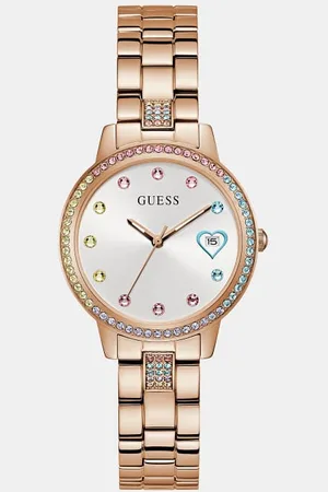 Guess Analog-Armbanduhr Mit Kristallen